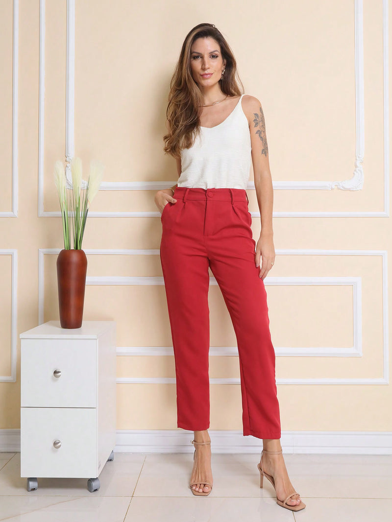 Calças femininas/calça alfaiataria/ calça básica / calça elegante/ calça skinny/ calça blogueira/calça da moda