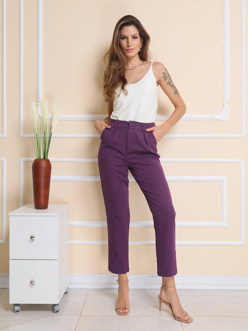 Calças femininas/calça alfaiataria/ calça básica / calça elegante/ calça skinny/ calça blogueira/calça da moda